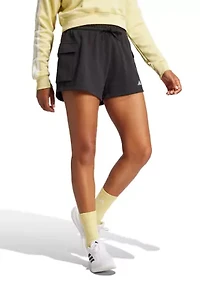 Essentials Small Logo French Terry Cargo Shorts