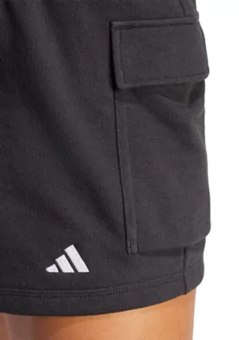 Essentials Small Logo French Terry Cargo Shorts