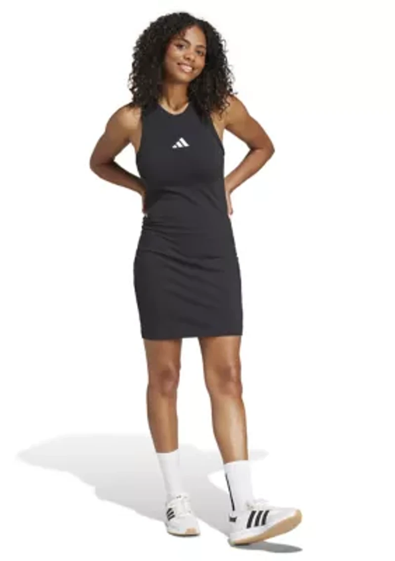 Women's Bodycon Tank Logo Dress