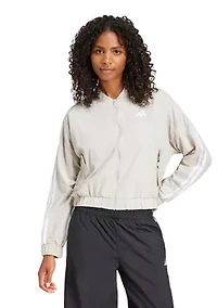 Essentials 3 Stripes Lifestyle Woven Bomber Jacket