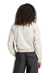 Essentials 3 Stripes Lifestyle Woven Bomber Jacket