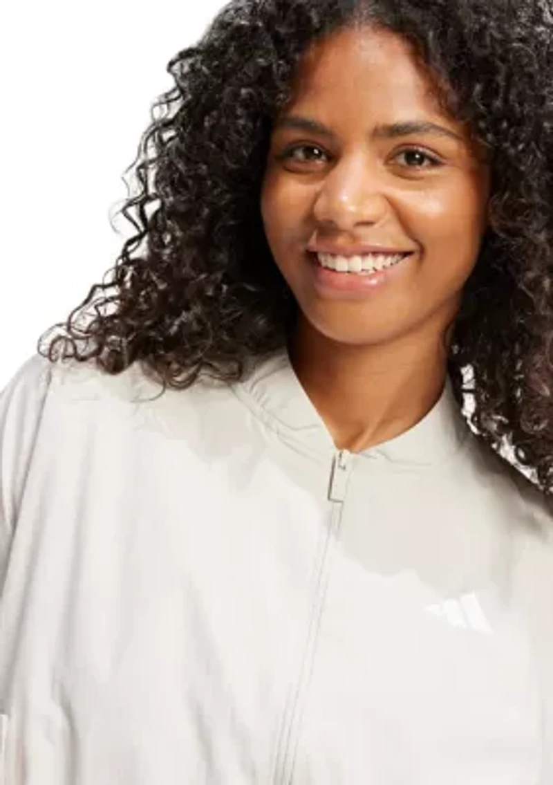 Essentials 3 Stripes Lifestyle Woven Bomber Jacket