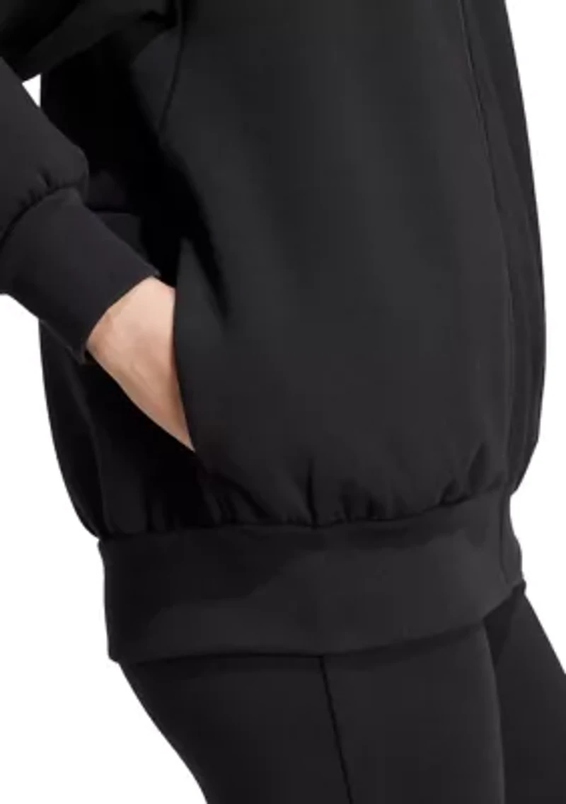ALL SZN Soft Lux Loose Full-Zip Top