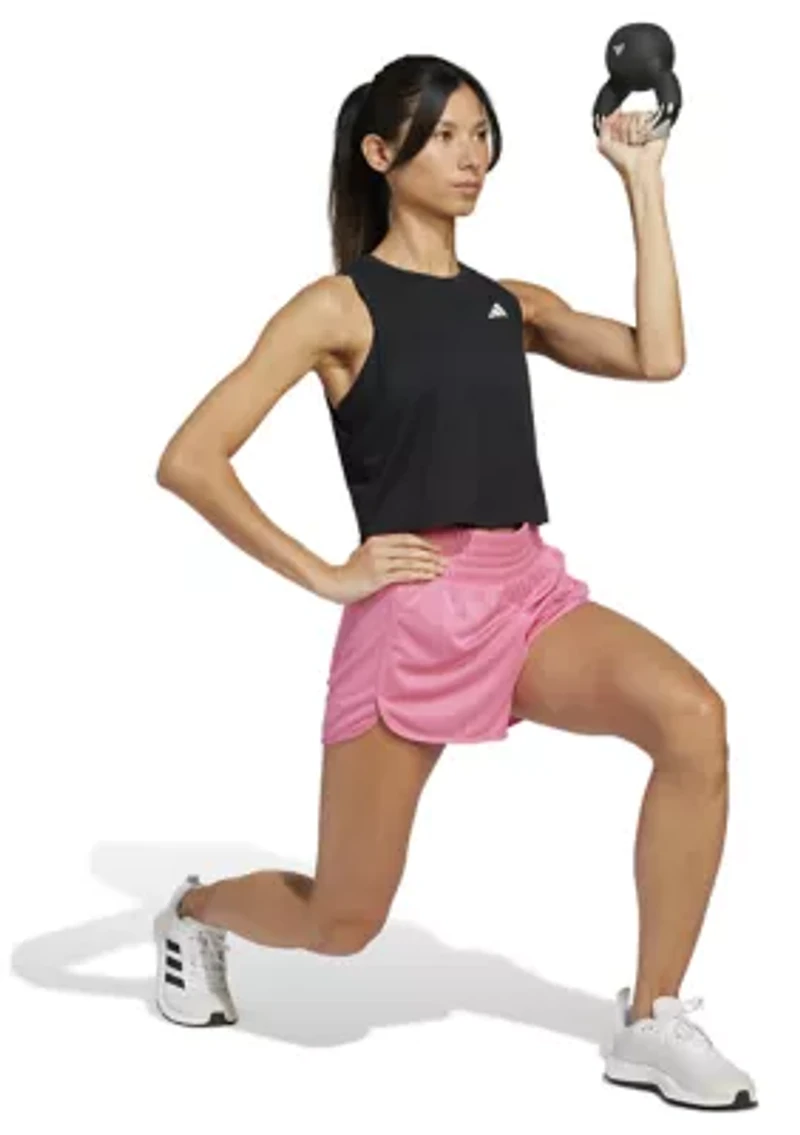 Pacer Essentials Knit High-Rise Shorts