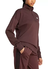 Essentials Small Logo Quarter-Zip Sweatshirt