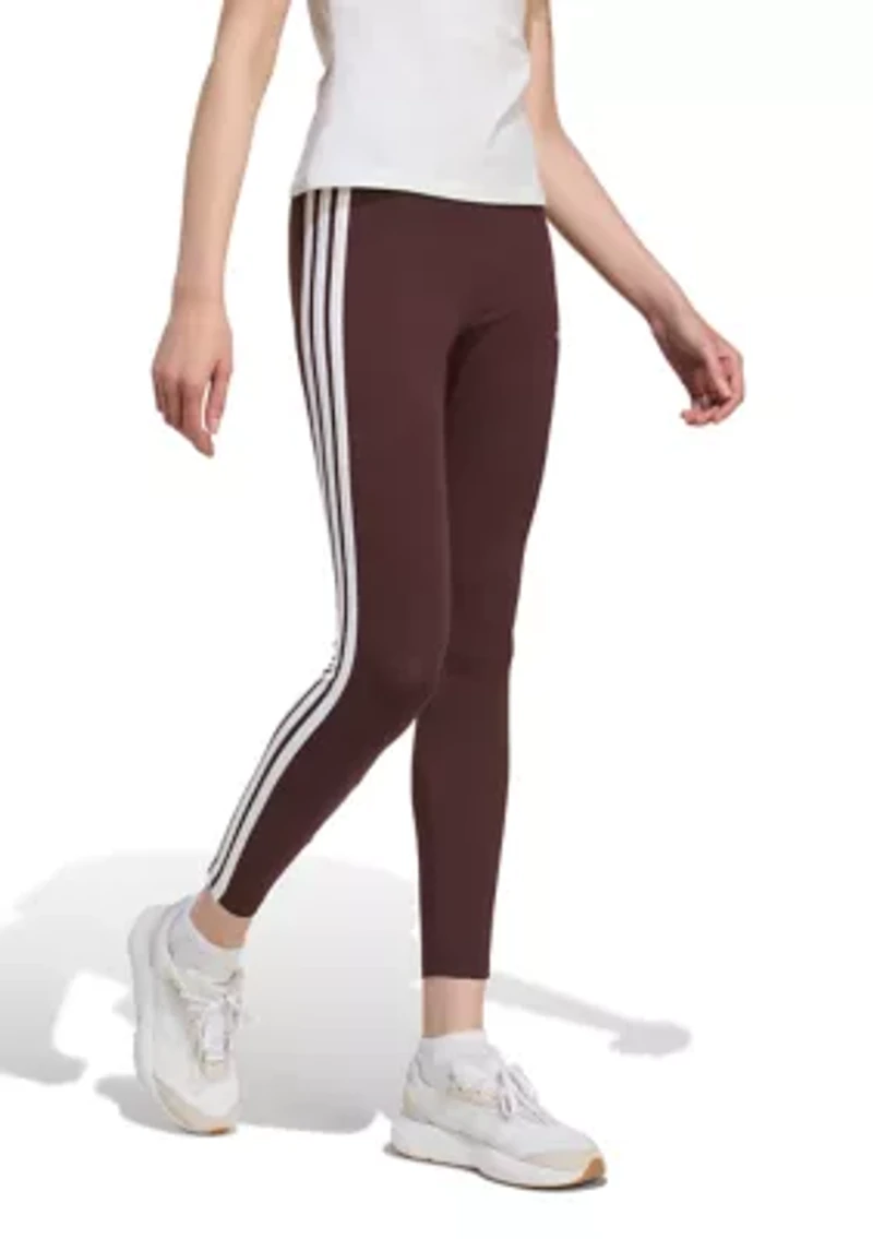 Essentials 3-Stripes Cotton Leggings
