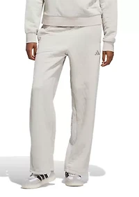 Quilted Wide Leg Pants