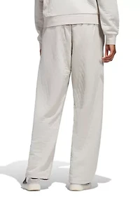 Quilted Wide Leg Pants