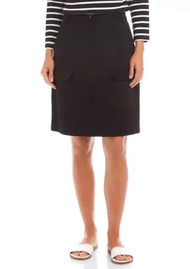 Petite Cargo Skirt