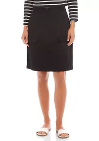 Petite Cargo Skirt