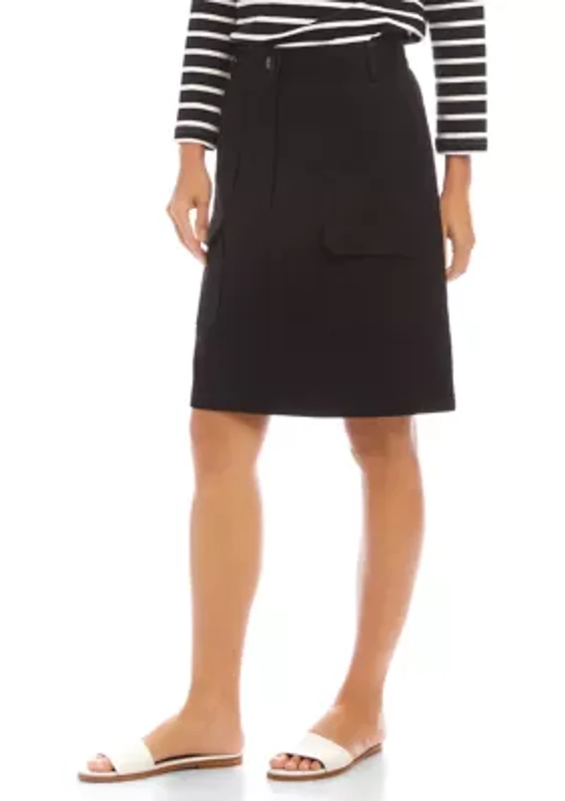 Petite Cargo Skirt