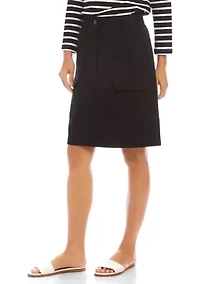 Petite Cargo Skirt