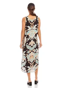 Petite Side Slit Tank Dress