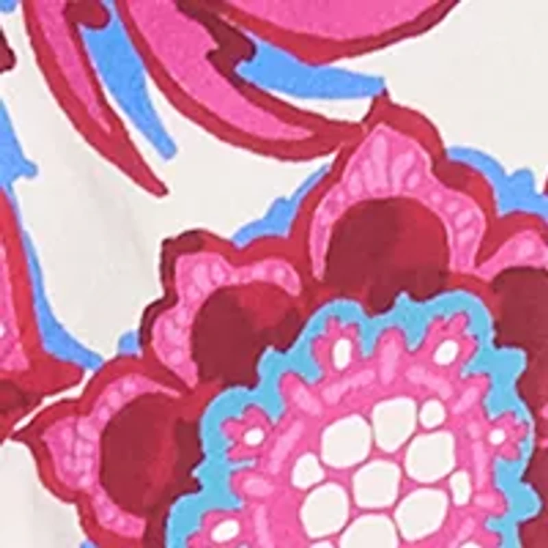 Petite Short Sleeve Peasant Top