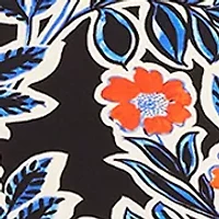 Petite 3/4 Sleeve A-Line Dress