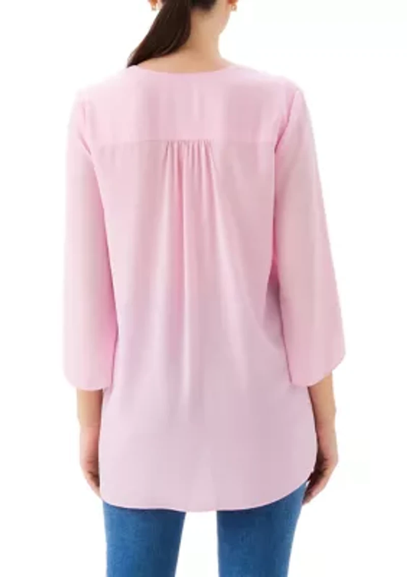 Women's Bracelet Sleeve Asymmetric Top