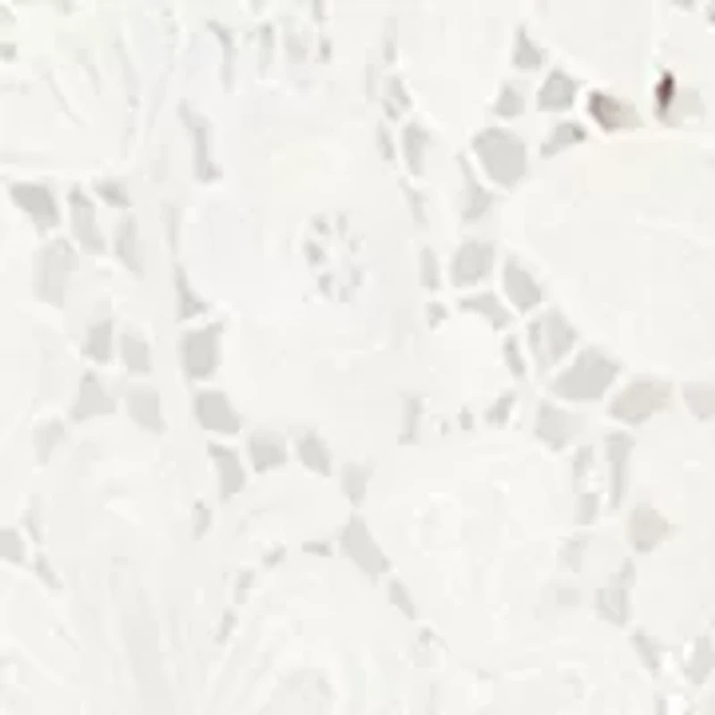 Petite Floral Lace Scallop Edge Blazer