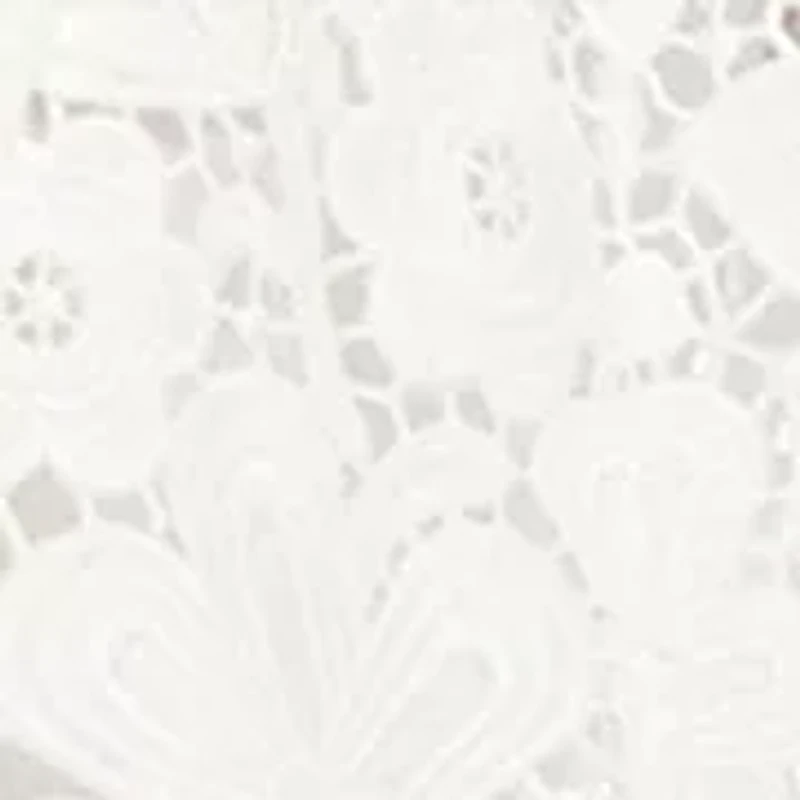 Women's Floral Lace Scallop Edge Blazer