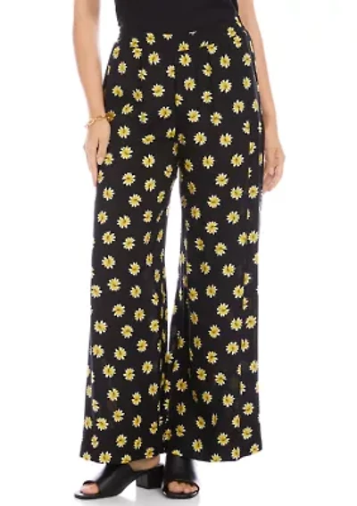 Petite Wide-Leg Pants