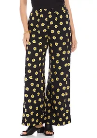 Petite Wide-Leg Pants
