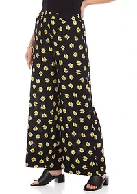 Petite Wide-Leg Pants