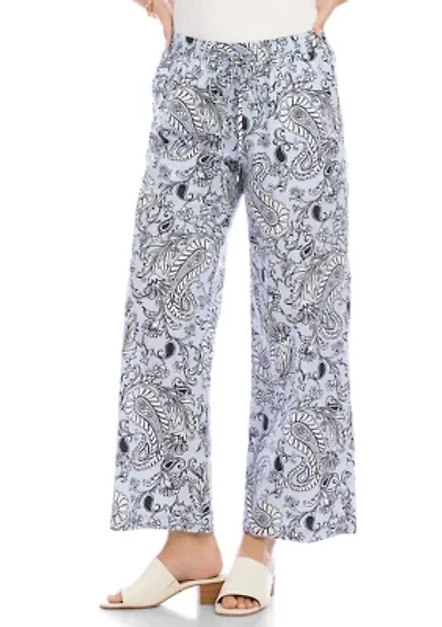 Women's Drawstring Cropped Pants