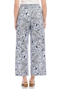 Women's Drawstring Cropped Pants