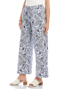 Women's Drawstring Cropped Pants