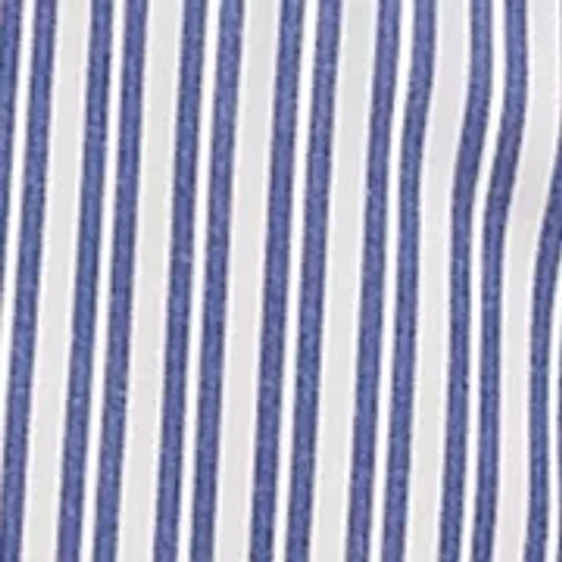 Women's Stripe Cropped Wide-Leg Pants