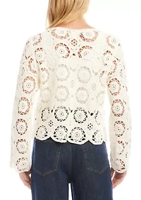 Women's Crochet Soft Jacket