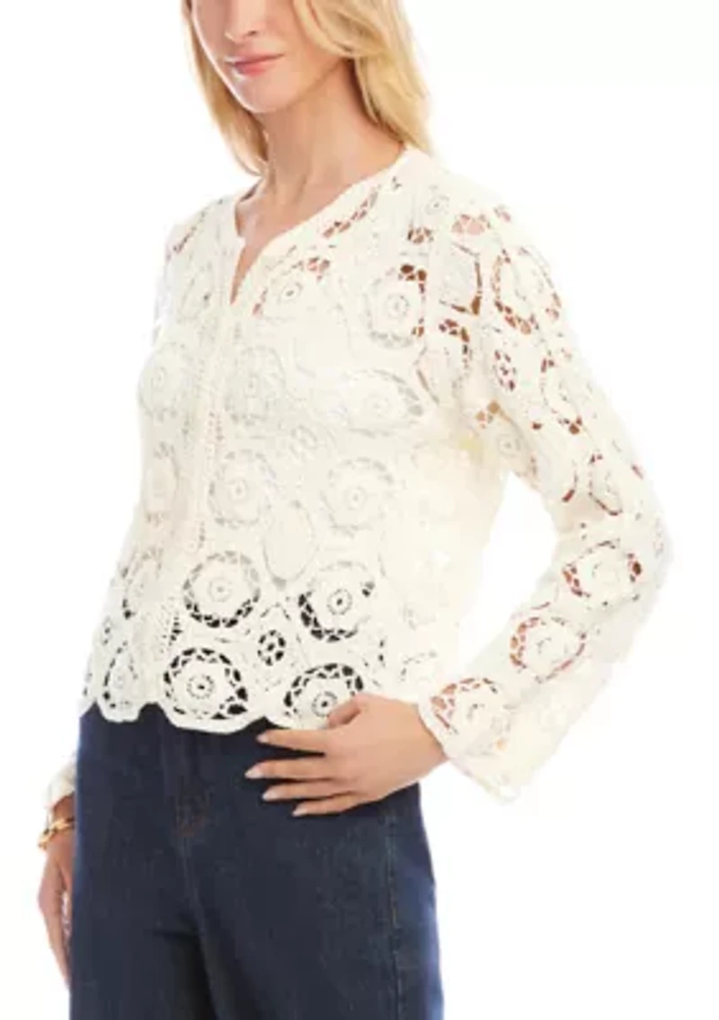 Women's Crochet Soft Jacket