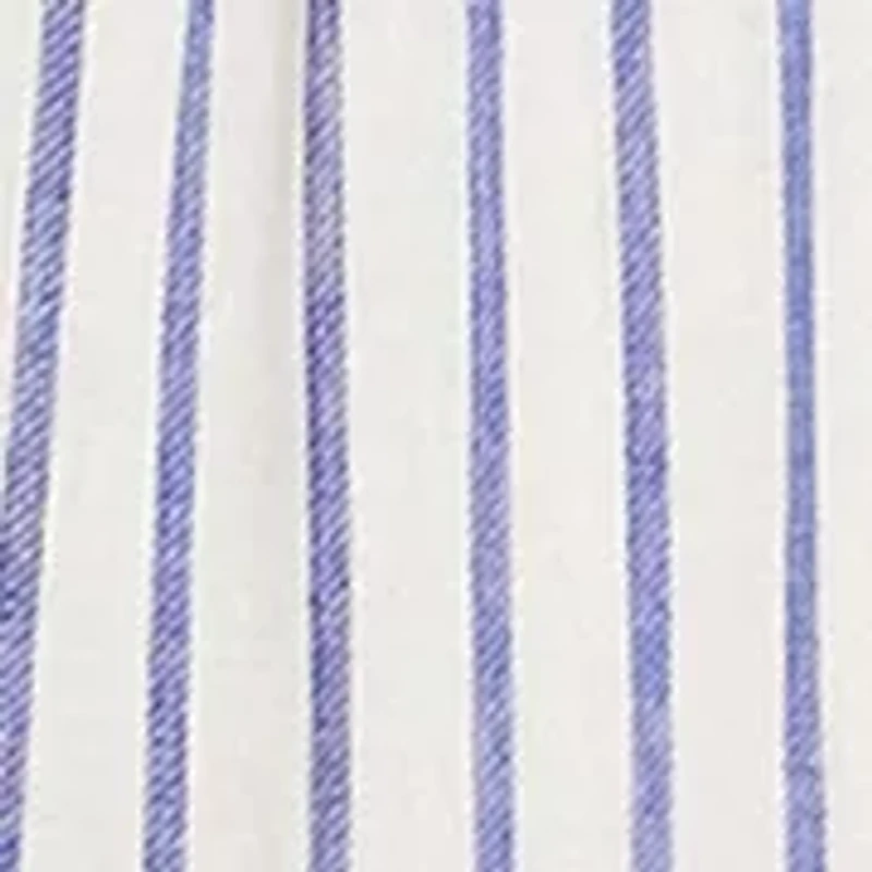 Petite Stripe Tiered Midi Skirt