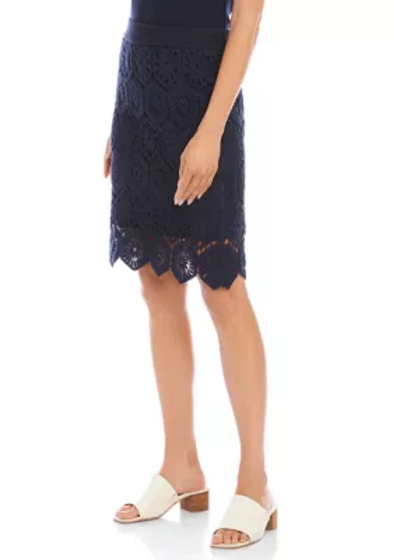 Women's Crochet Skirt
