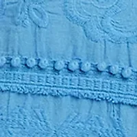 Women's 3/4 Sleeve Embroidered Tunic