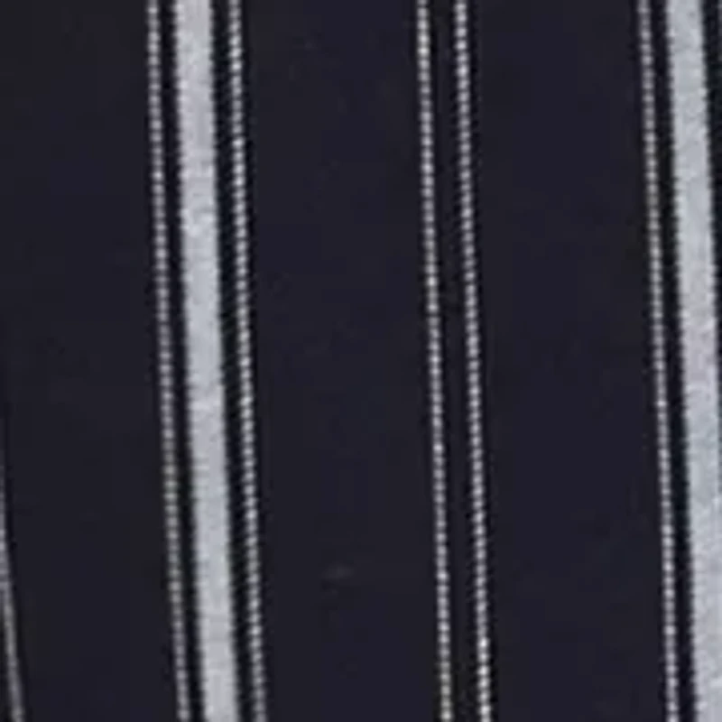 Plus Stripe Cropped Wide-Leg Pants