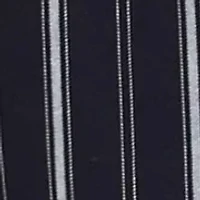 Plus Stripe Cropped Wide-Leg Pants