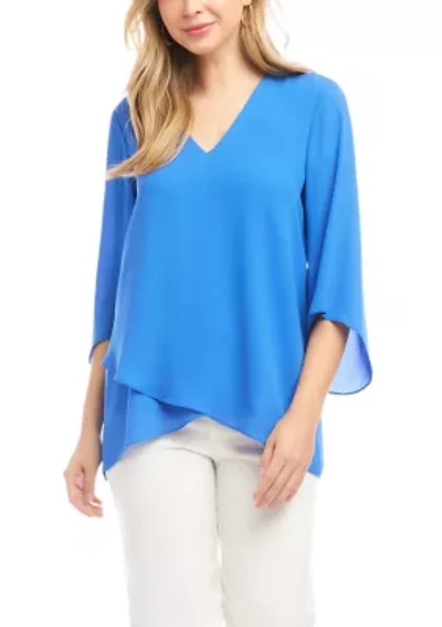 Women's Bracelet Sleeve Asymmetric Top