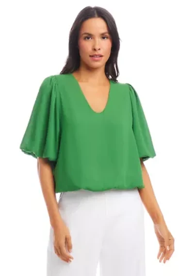 Women's Puff Sleeve Top