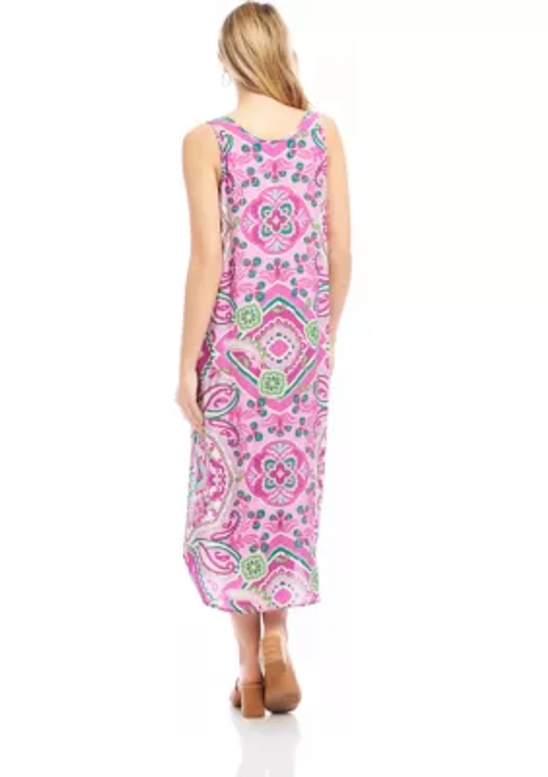 Petite Side-Slit Tank Dress