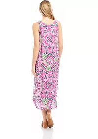 Petite Side-Slit Tank Dress