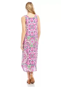 Women's Side Slit Tank Dress