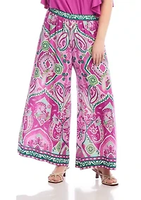 Plus Wide Leg Pants