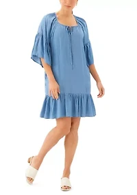 Women's Ruffle Hem Dress