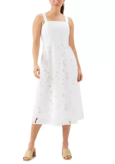 Women's Embroidered Cut-Out Sundress