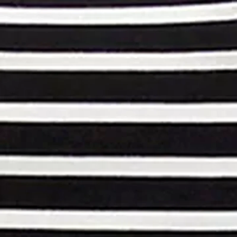 Women's Contrast Stripe Cuffed Sleeve Top