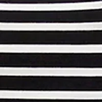 Women's Contrast Stripe Cuffed Sleeve Top