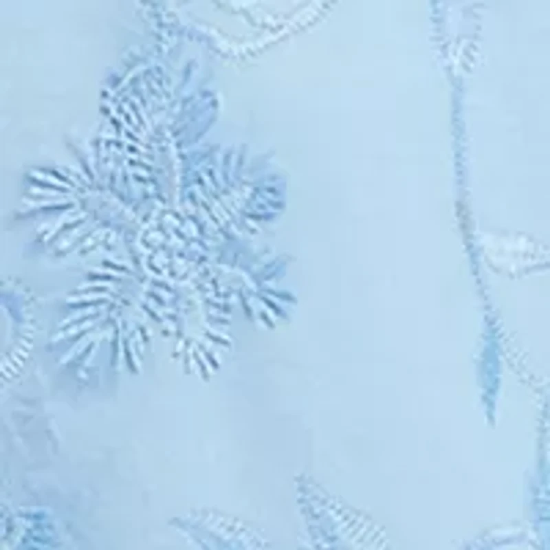 Plus 3/4 Sleeve Embroidered Tunic Top