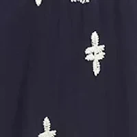 Women's Embroidered Sleeveless Midi Dress