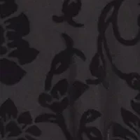 Plus Velvet Burnout Shirttail Top