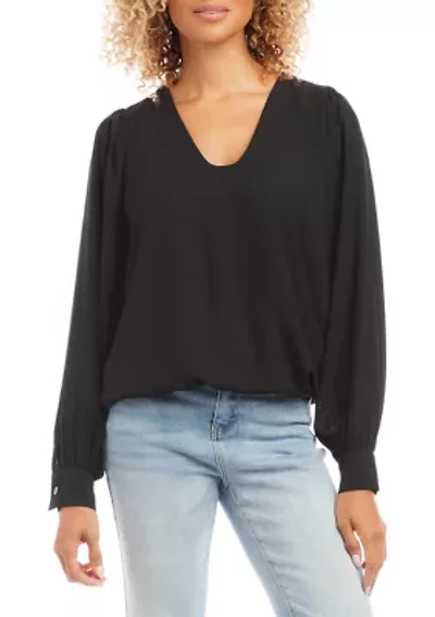 Petite Puff Sleeve Top